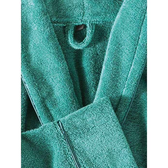 Cotton Box Exclusive Single Bornoz Seti Yeşil M/l