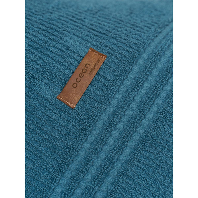 Cotton Box %100 Pamuk Wellness Havlu Seti Ocean Petrol