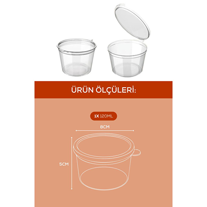 Vienev 1’li Dondurucuya Uygun Saklama Kabı – 120 Ml İlik, Tavuk Suyu, Sos Ve İlaç Saklama Kabı