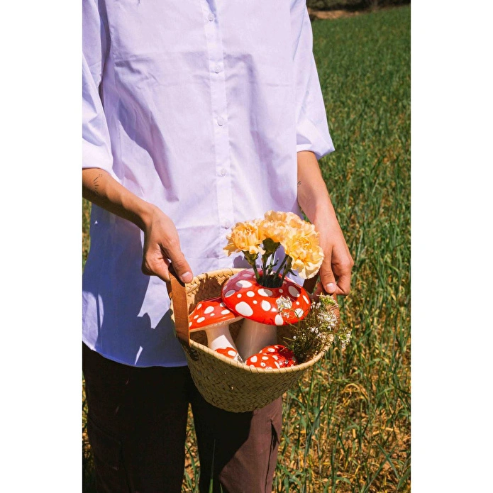 Doiy Amanita Mantar Küçük Vazo