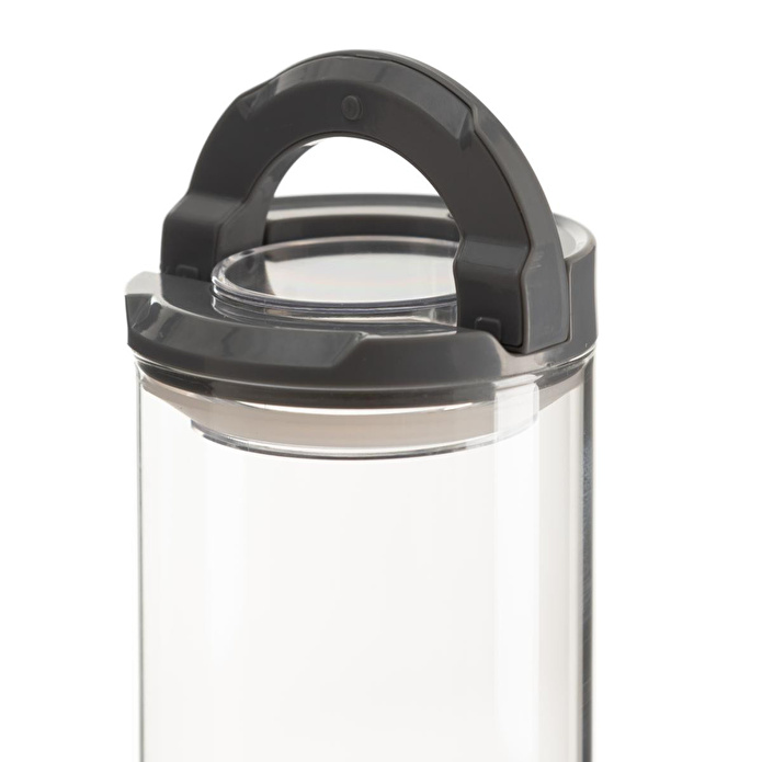 Mudo Home Cam Kavanoz Vakumlu Kapak Gri̇ 600 Ml