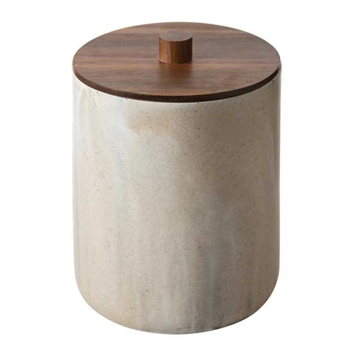 Mudo Home Boho Çöp Kovasi Ekru 5lt