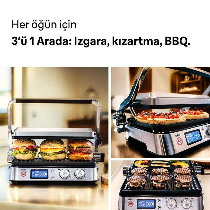 Braun Multıgrıll 9 Pro, Cg9043 Contact Izgara Ve Tost Makinesi