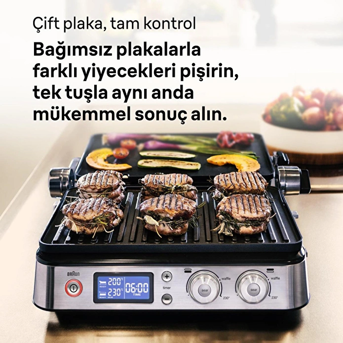 Braun Multıgrıll 9 Pro, Cg9043 Contact Izgara Ve Tost Makinesi