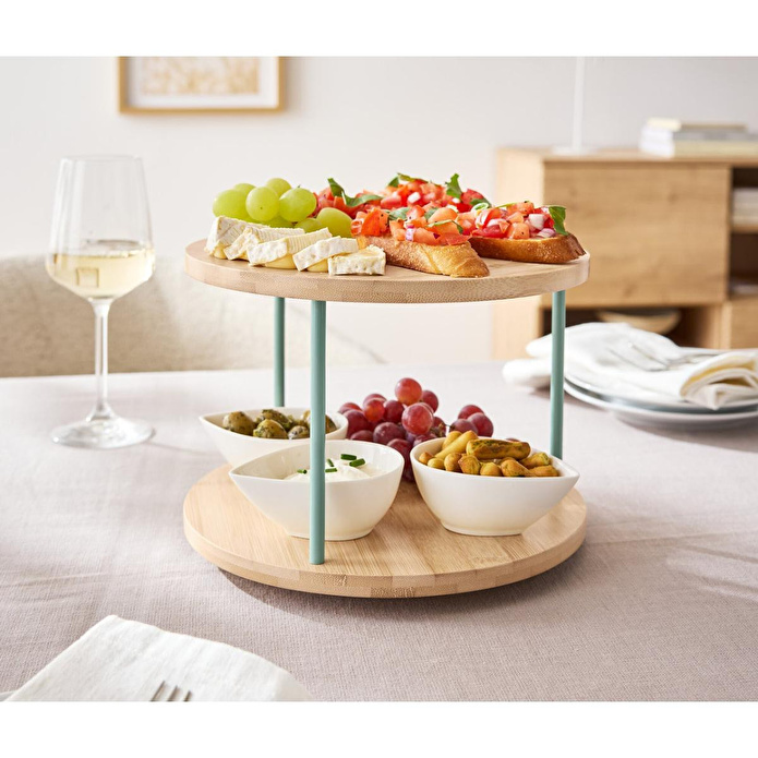 Tchibo Katlı Sunum Tabağı, Döner, Etajer