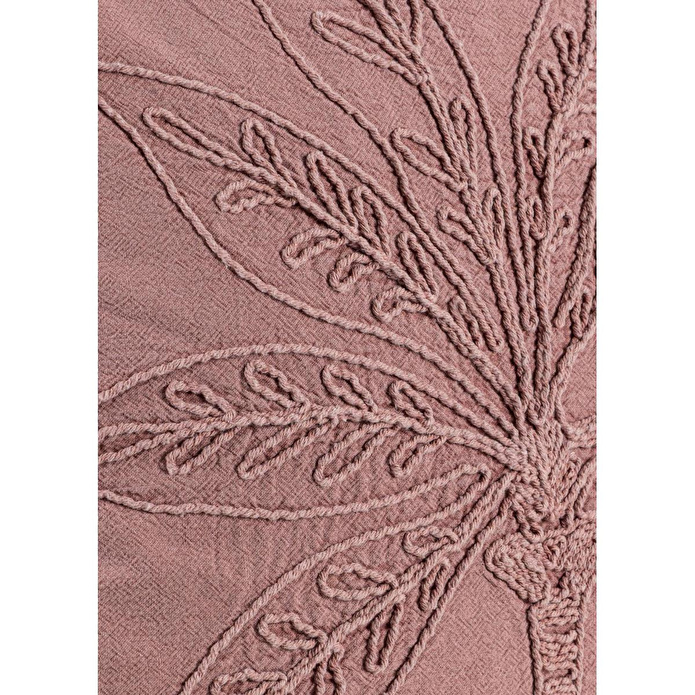 The Mia Püsküllü Kırlent Gül Kurusu 45x45cm