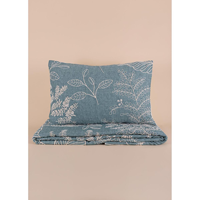 The Mia Çift Kişilik Yatak Örtüsü Seti 3 Parça Yeşil