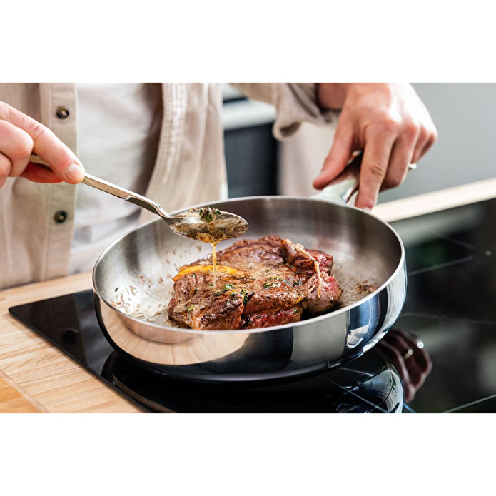 Berghoff Home Belly Kızartma Tavası 20cm Stellar Çelik