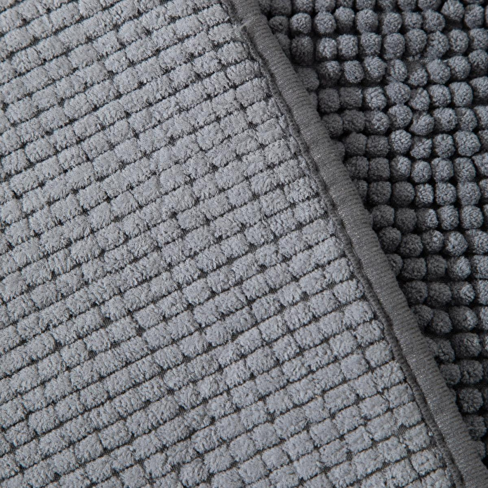 Mudo Home June 2'li̇ Banyo Paspas Seti̇ Gri̇