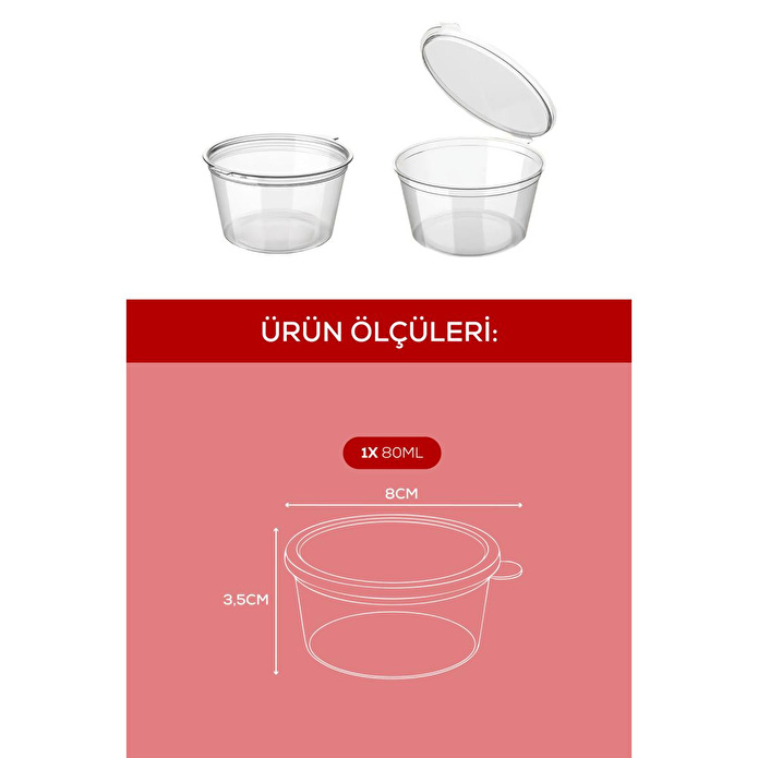 Vienev 1’li Dondurucuya Uygun Saklama Kabı – 80 Ml İlik, Tavuk Suyu, Sos Ve İlaç Saklama Kabı