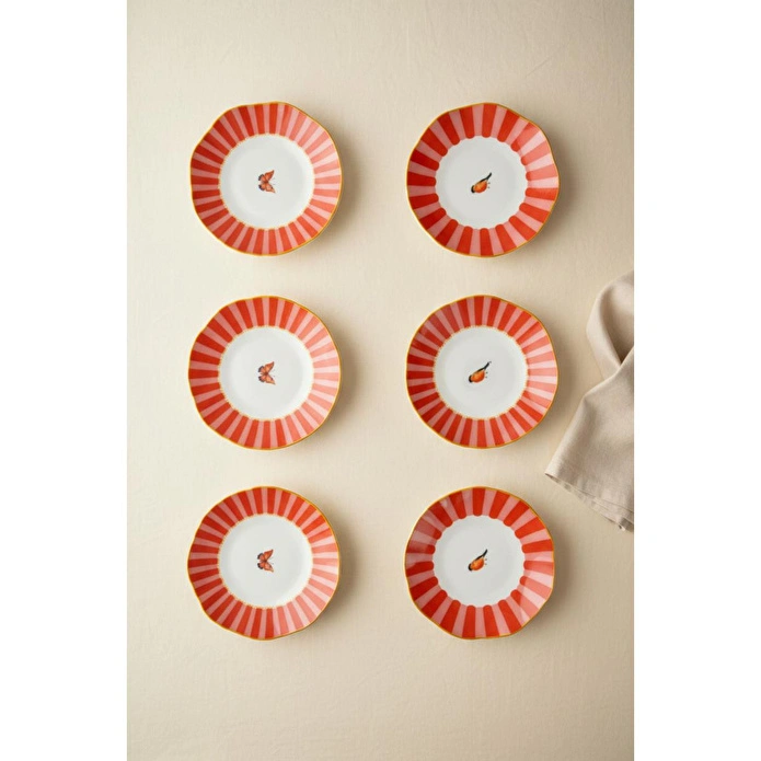 Bernardo Glamour 6 Parça Pasta Takımı