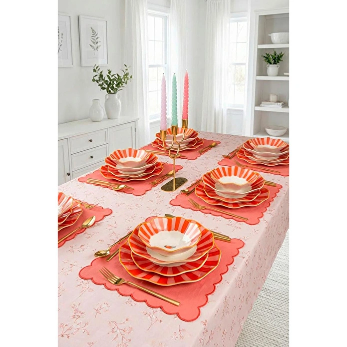 Bernardo Glamour 24 Parça Porselen Yemek Takımı