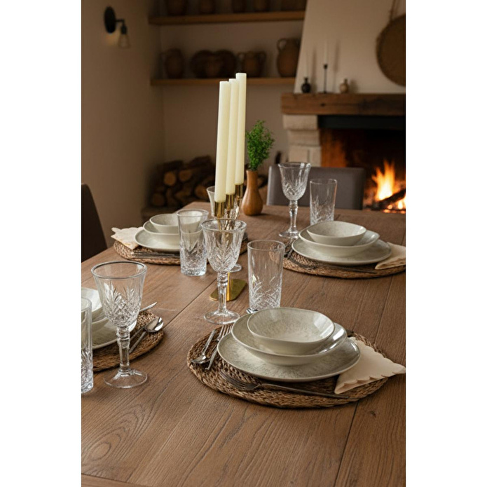 Bernardo Mando 12 Parça Yemek Takımı Gri