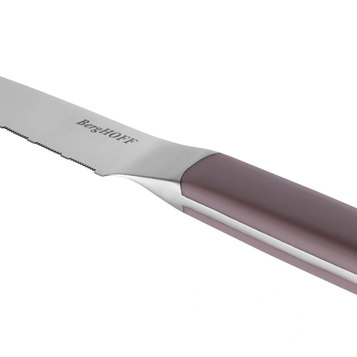 Berghoff Home Elements Tırtıklı Çok Amaçlı Bıçak 11,50cm Peppercorn