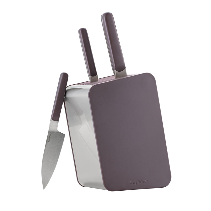 Berghoff Home Elements Dikdörtgen Bıçak Bloğu Peppercorn