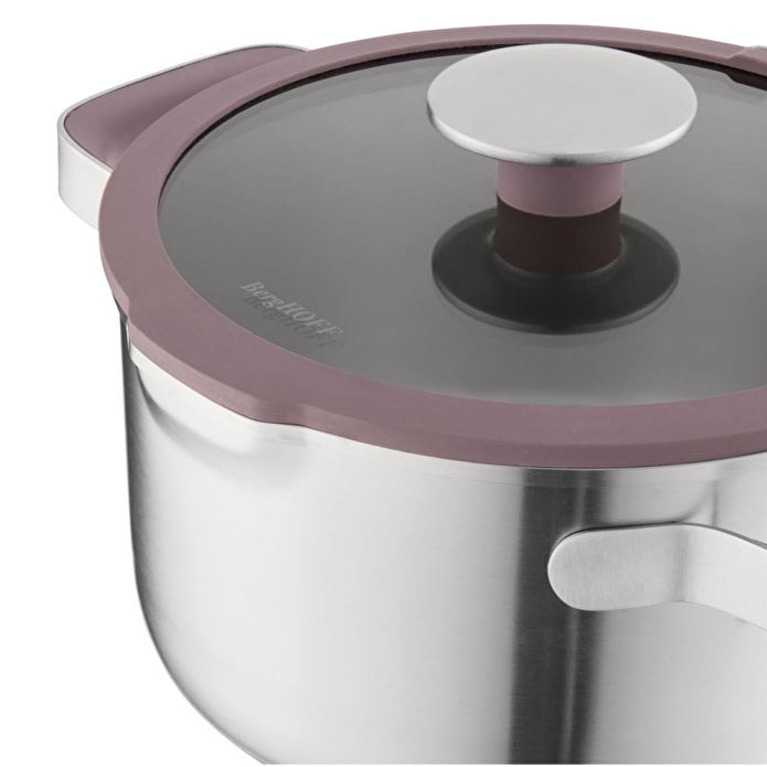 Berghoff Home Elements Kapaklı Tencere 16cm Peppercorn