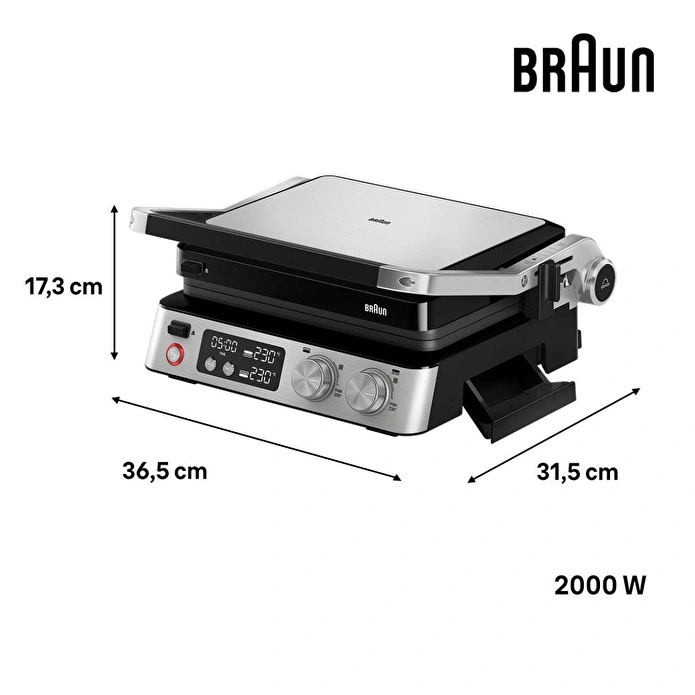 Braun Multigrill 7 Cg7040 Izgaratost