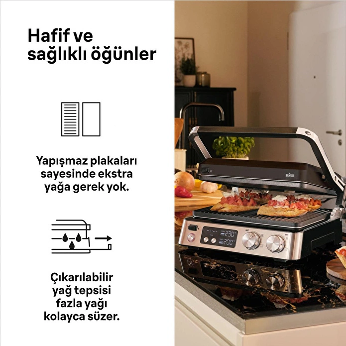 Braun Multigrill 7 Cg7040 Izgaratost