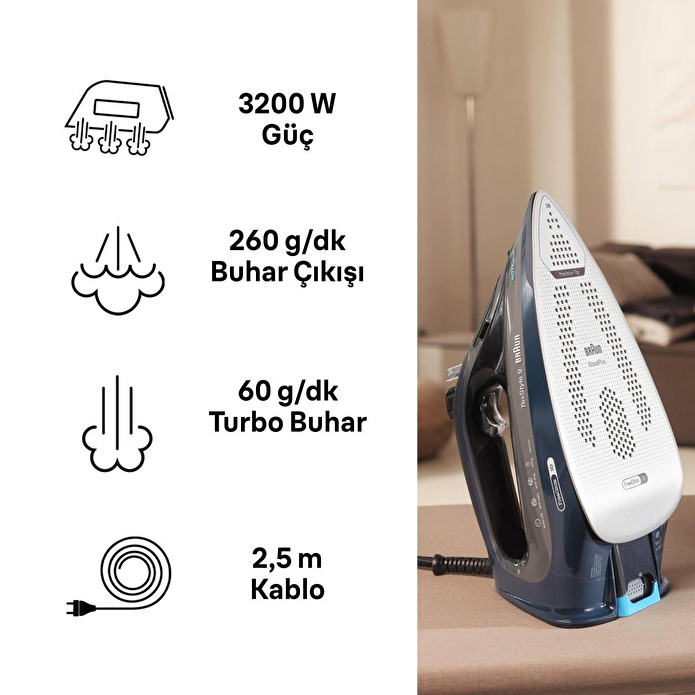 Braun Texstyle 9 Si9682db Buharli Utu