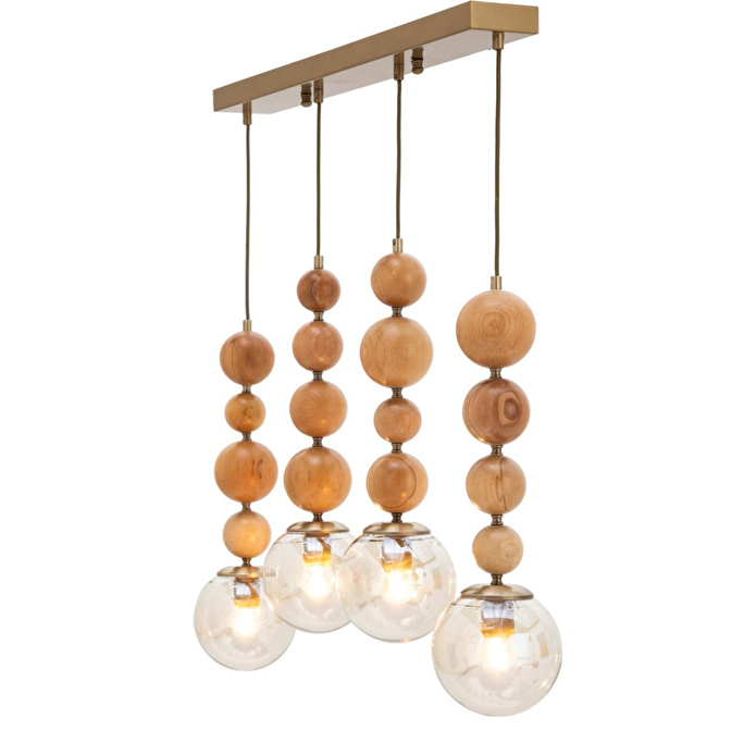 Mudo Home Wood Bead 4lü Sirali Sarkit
