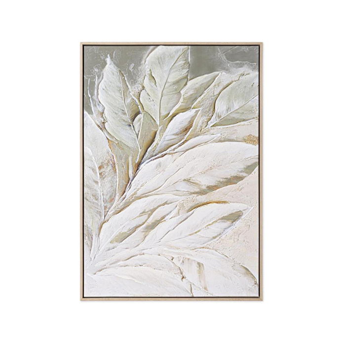 The Mia Luna Leaf Kanvas Tablo 70x100 Cm