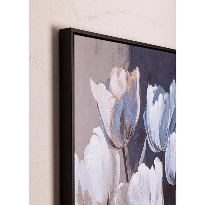 The Mia Abstrcat Tulips Kanvas Tablo 70x100 Cm