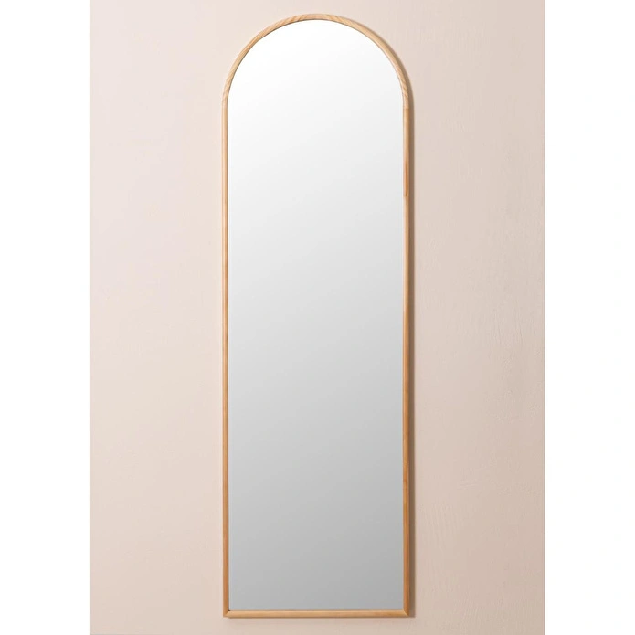 The Mia Ahşap Duvar Aynası 50x160 Cm