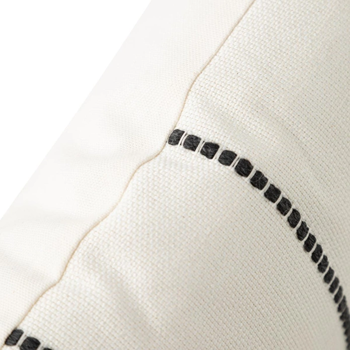 Mudo Home Abel Püsküllü Kirlent Si̇yah 35x55