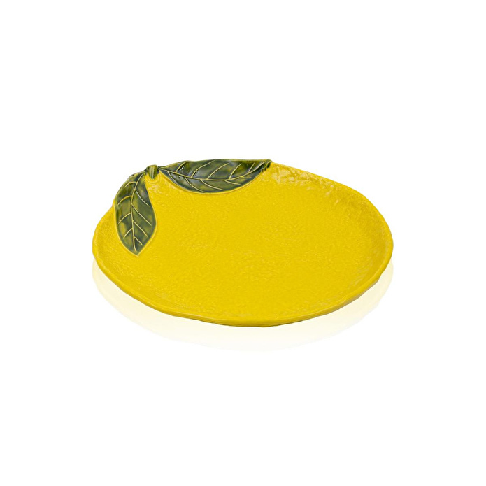 The Mia Servis Tabağı Sarı 34,5 Cm