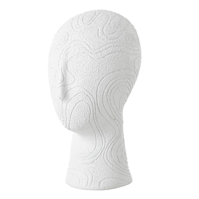 Mudo Home Modern Beyaz Bi̇blo 12x15x24 Cm