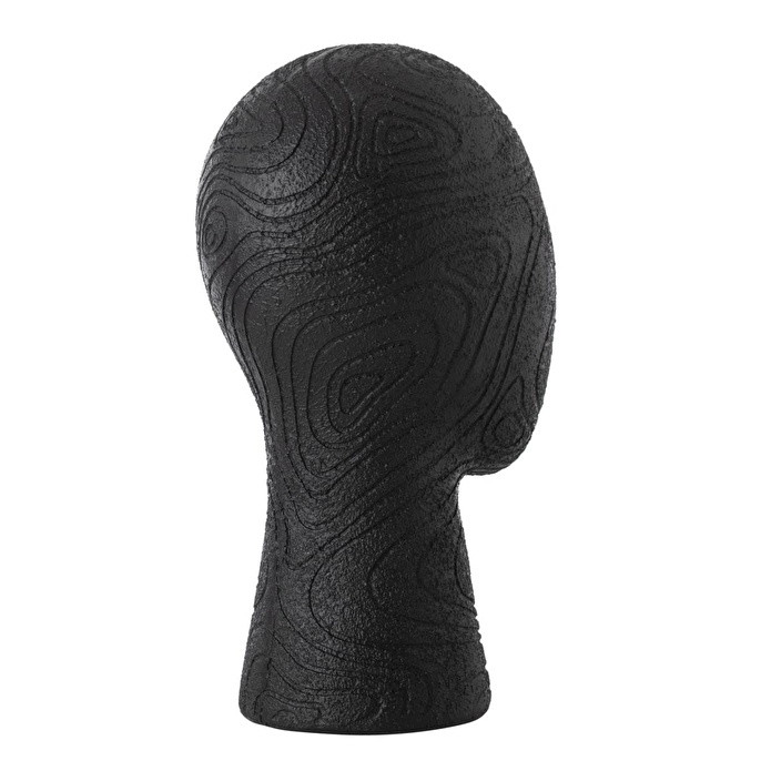 Mudo Home Modern Si̇yah Bi̇blo 13x17x28 Cm