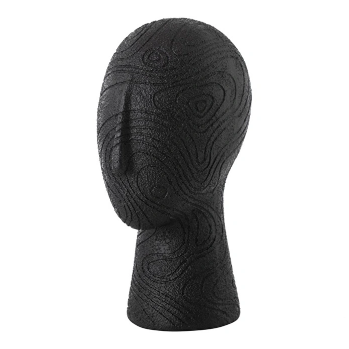 Mudo Home Modern Si̇yah Bi̇blo 13x17x28 Cm