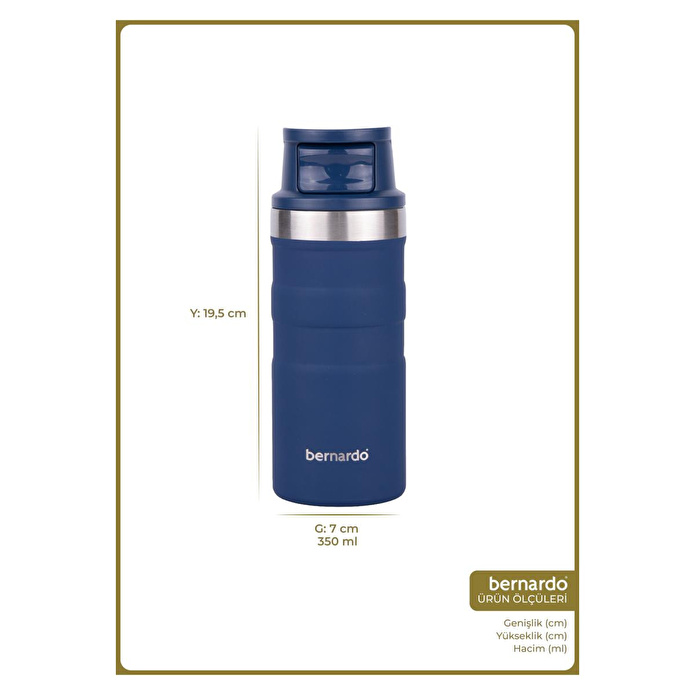 Bernardo Comfort Termos 350 Ml Lacivert