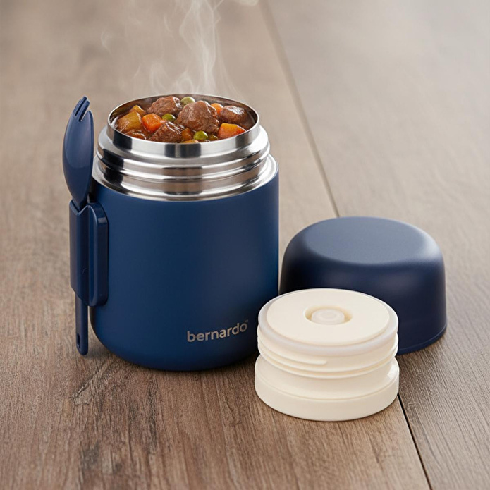 Bernardo Duo Yemek Termosu 500 Ml Lacivert