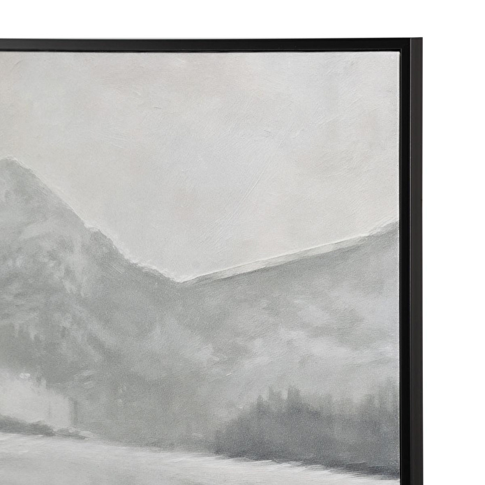 Mudo Home Quiet Shore Çerçeveli̇ Yağliboya Tablo 100x100 Cm