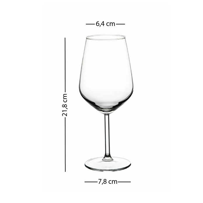 Rakle Matte 4'lü Kadeh Seti Mavi 490 Cc