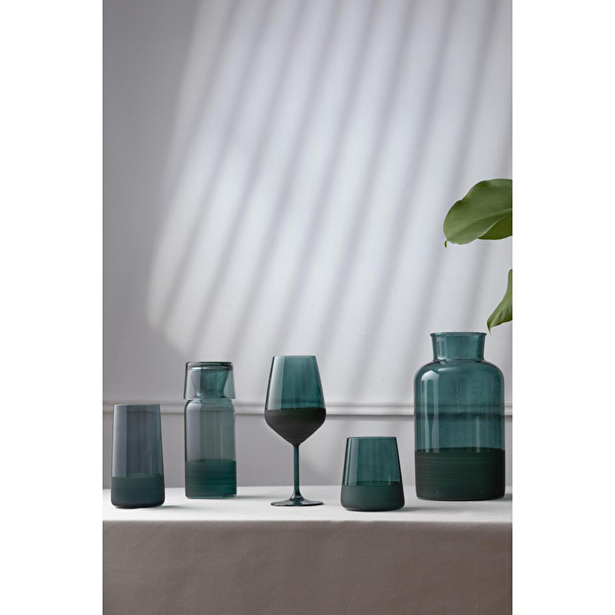 Rakle Matte 4'lü Kadeh Seti Yeşil 490 Cc