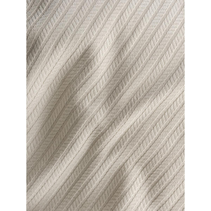 Cotton Box Vivid Tek Kişilik Pikeli Nevresim Takımı Flare Bej