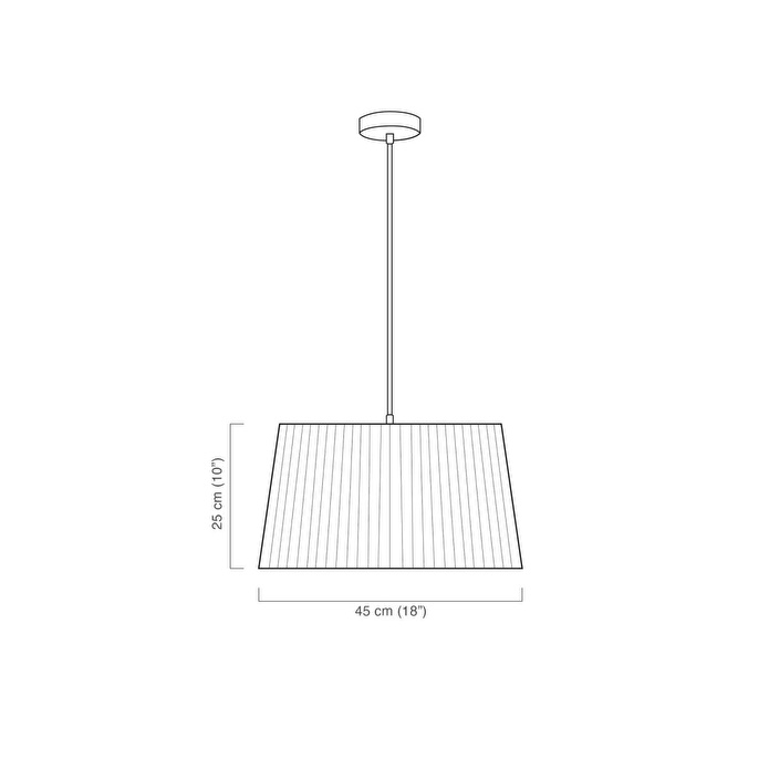 Soli Workshop Esenta Kumaş Sarkıt Aydınlatma