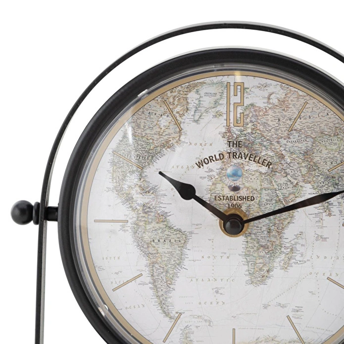 Mudo Home Black Srius Masa Saati̇