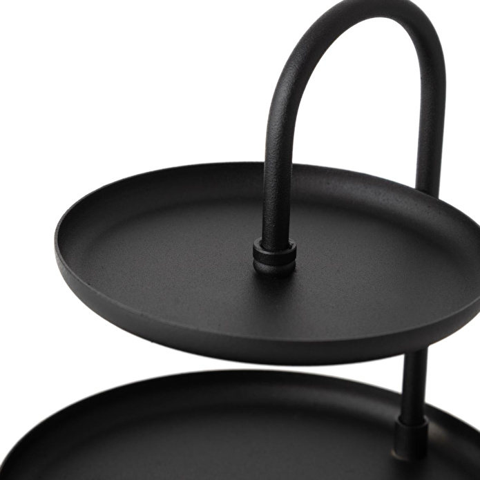 Mudo Home Orta Boy Si̇yah Metal Düzenleyi̇ci̇