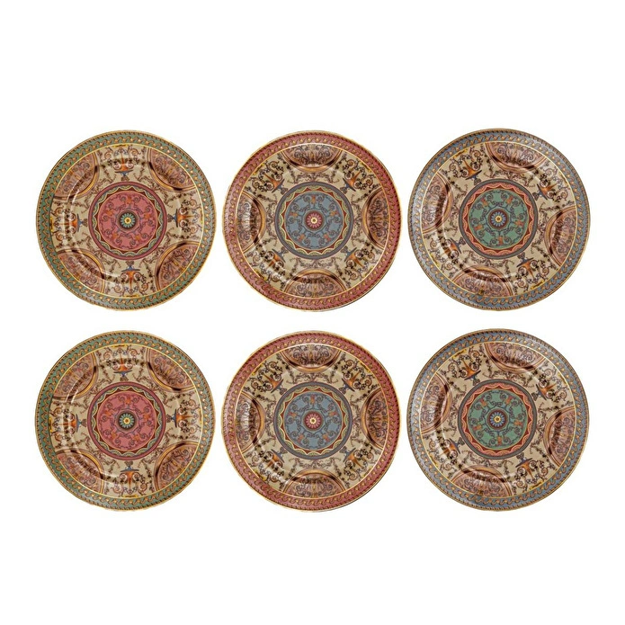 Lucky Art Rosea Bone 20 Cm 6li Tabak Seti