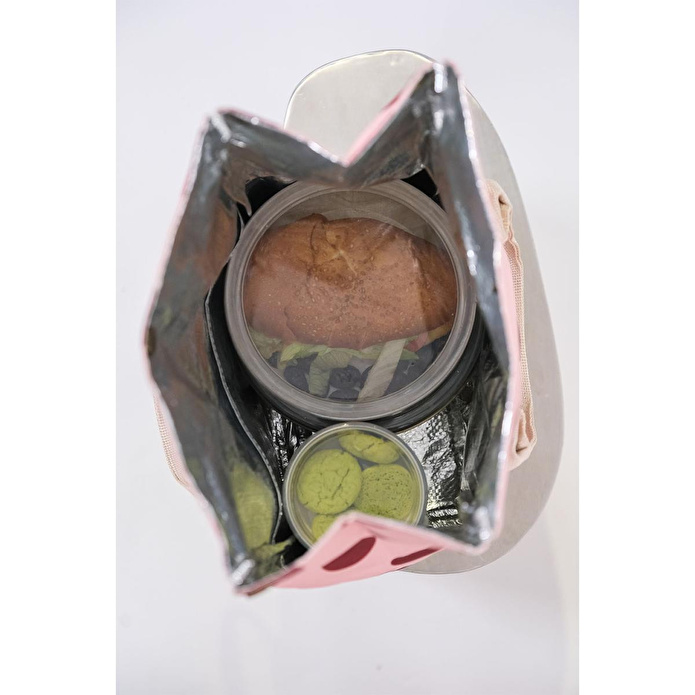 Emaylabxpeppythings Cherry Termal Yemek Taşıma Çantası – Isı Yalıtımlı, Su Geçirmez Beslenme Çantası