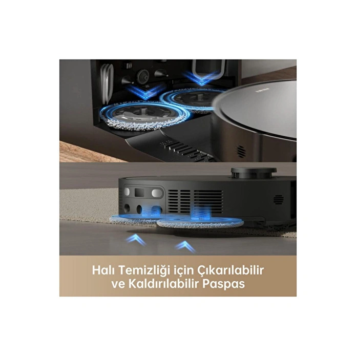 Dreame X40 Ultra Robot Süpürge Siyah