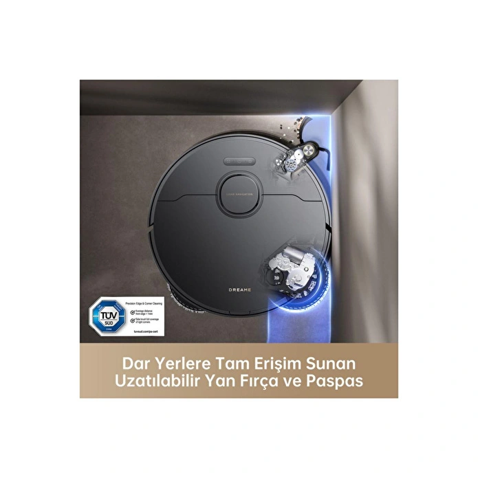Dreame X40 Ultra Robot Süpürge Siyah