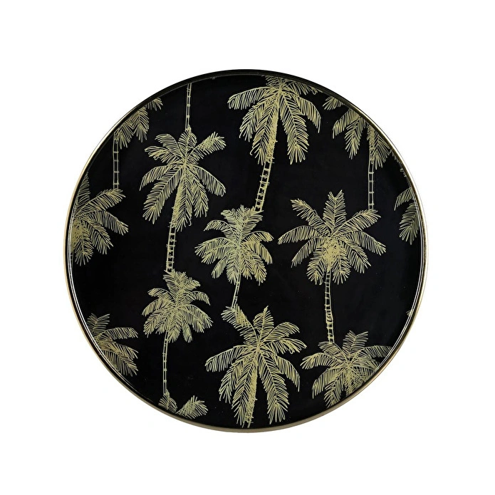 Lucky Art Palm Breeze Dekoratif Tepsi 36cm