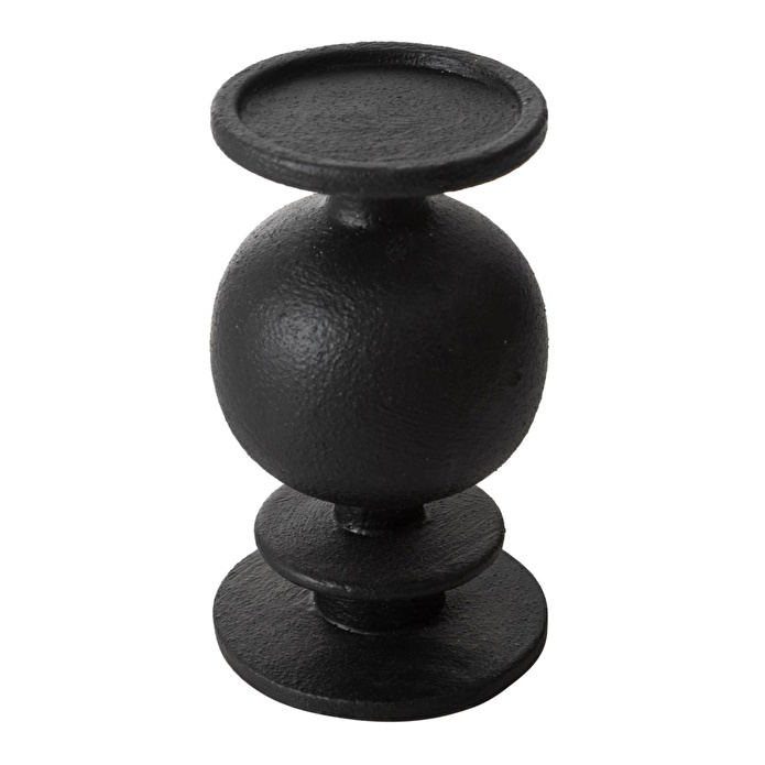 Mudo Home Black Stone Mumluk 10x10x18 Cm