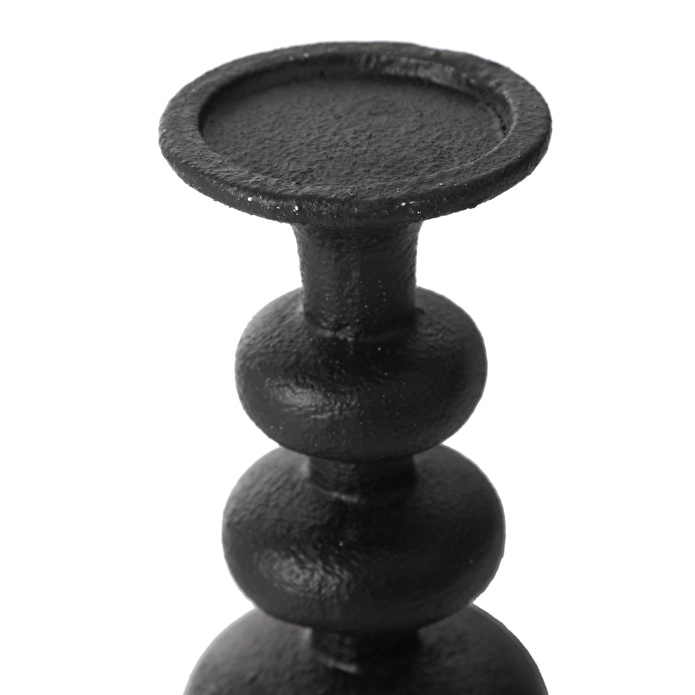 Mudo Home Black Stone Mumluk 8x8x22 Cm