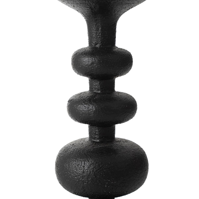 Mudo Home Black Stone Mumluk 8x8x22 Cm