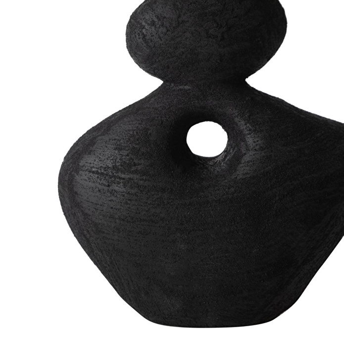 Mudo Home Black Stone Bi̇blo 21x10x28 Cm